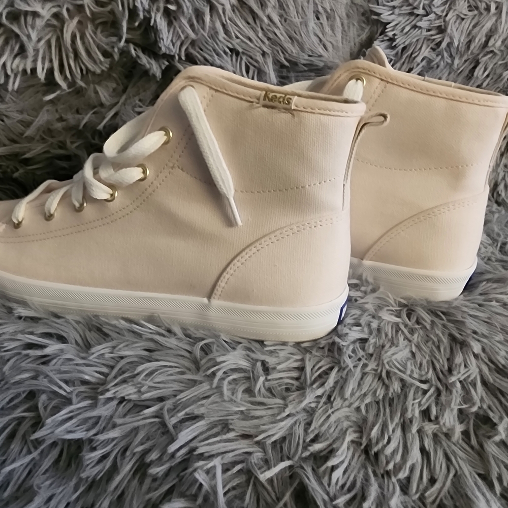 Keds Women's Cream High-Top Sneakers